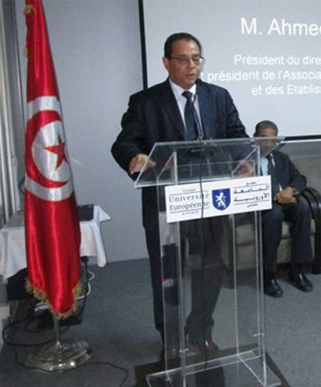 Ahmed EL KARAM
Président de l’Association Tunisienne des Banques et Président du Directoirede l’Amen Bank